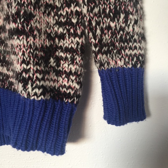 J CREW marled color block wool blend sweater - Picture 3 of 7